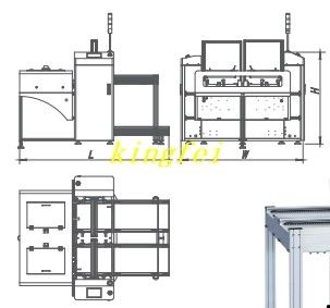شراء NL-M-TN SMT آلة تحميل و تفريغ NG / OK حاصدة لوح التصنيع عبر الإنترنت
