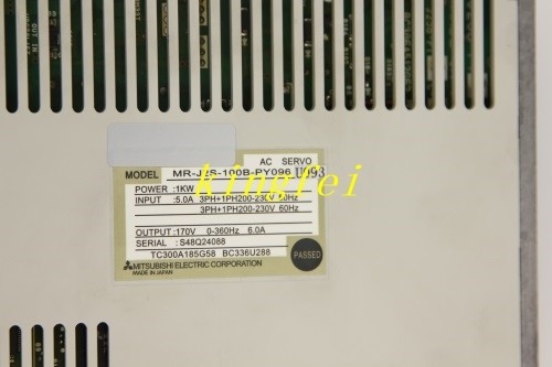 JUKI PN 40026788 FX1R YA سائق MR-J2S-100B-PY096 JUKI FX1R ملحقات الآلة