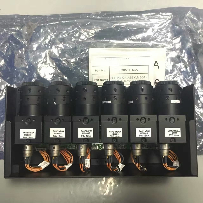 قطع غيار J90551156A SMT Fly Vision Assy MEGA SM321 SM421 F16mm Fly Camera مجموعة كاملة